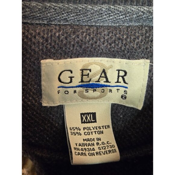 Northern Arizona University Lumberjacks Long Sleeve Henley Top Size XL Flagstaff - Picture 5 of 5